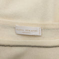Load image into Gallery viewer, Katia Serafini Monili Beaded Long Sleeved Cashmere Knit Ivory Sweater
