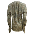 Load image into Gallery viewer, Rosetta Getty Green / Ivory Paisley Printed Long Sleeved Blouse
