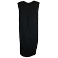 Load image into Gallery viewer, Stella McCartney Black Sleeveless Silk Dress
