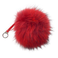 Load image into Gallery viewer, Fendi Red Fox Fur Monster Keychain Accessory

