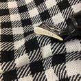 Load image into Gallery viewer, Prada Beige / Black Belted Checkered Sleeveless Wool Work/Office Dress
