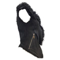 Load image into Gallery viewer, Oscar de la Renta Black Toscana Shearling Vest
