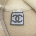 Load image into Gallery viewer, Chanel Sleeveless Zip Up Ivory/Beige Sweater
