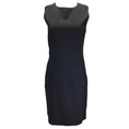 Load image into Gallery viewer, Jil Sander Navy Collection Black Sleeveless Wool Dress
