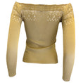 Load image into Gallery viewer, Etro Gold Metallic Crochet Detail Knit Lurex Sweater
