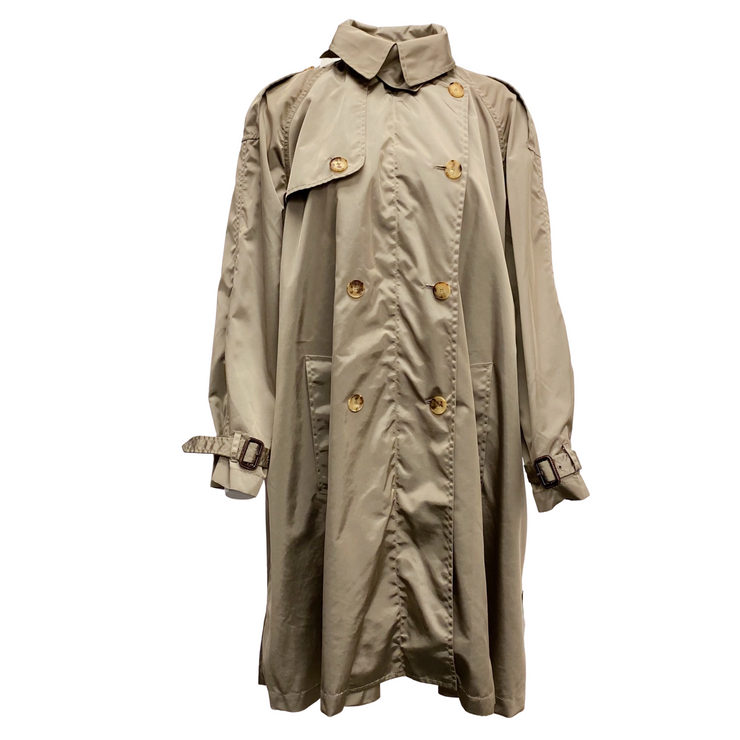 Jean-Paul Gaultier Olive Oversized Trench with Vest 