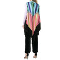 Load image into Gallery viewer, MARY KATRANTZOU Multicolor Fringed Pencil Poncho
