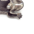 Load image into Gallery viewer, Jumping Frog Sterling Silver Belt Buckle by Kieselstein-Cord
