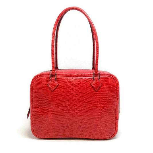 Hermès Plume 20 2006 Rouge Veranus Niloticus Satchel