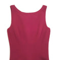 Load image into Gallery viewer, ALAÏA Raspberry Sleeveless with Cut Out Hem  Dress
